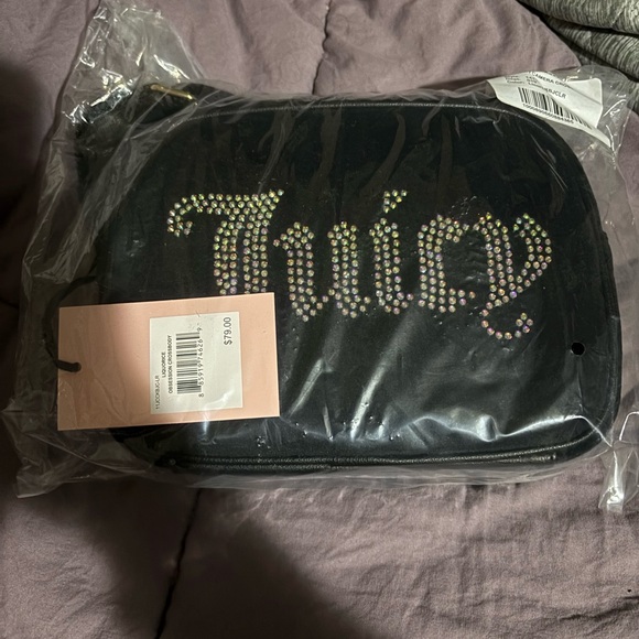 NWT Juicy Couture Licorice Obsession Crossbody - Picture 6 of 6